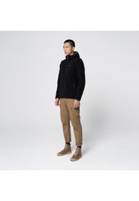 quechua - Polar turystyczny męski Quechua NH500 Warm. Typ kołnierza: kaptur. Kolor: czarny. Materiał: poliester, elastan, materiał, polar. Sport: turystyka piesza