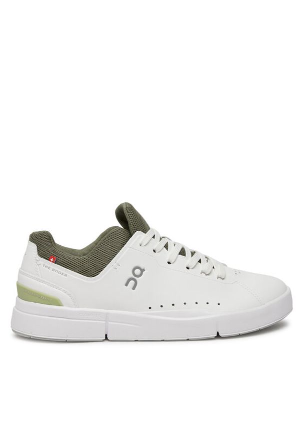 On Buty do biegania The Roger Advantage 3MD10641528 Biały. Kolor: biały. Materiał: skóra