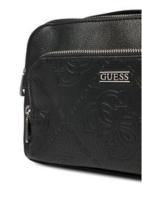 Guess Saszetka HMBOMG P5439 Czarny. Kolor: czarny. Materiał: skóra #3