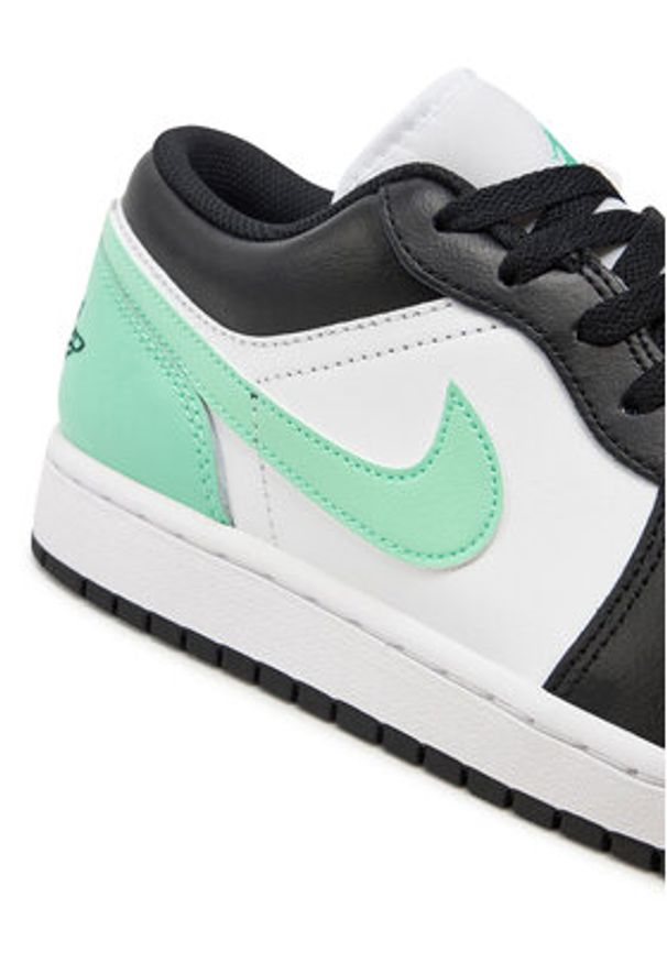 Nike Sneakersy Jordan 1 Low 553558 131 Biały. Kolor: biały. Materiał: skóra