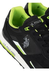 U.S. Polo Assn. Sneakersy "Tabry003" | Tabry 003 | Mężczyzna | Czarny. Kolor: czarny. Materiał: materiał, skóra ekologiczna. Wzór: nadruk, aplikacja #3