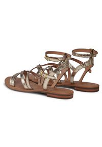 Geox Sandały D Sozy S G D15LXG 000KY C2005 Złoty. Kolor: złoty. Materiał: skóra #2