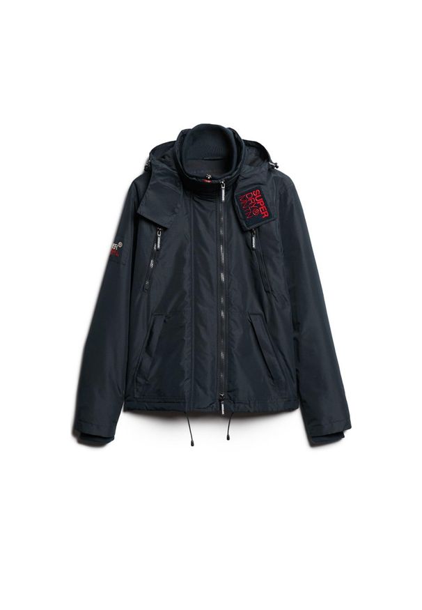 Kurtka wodoodporna Superdry Mountain. Kolor: niebieski