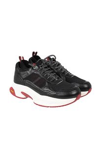 Bally Sneakersy "Viber-T" | 6231243 | Viber-T | Mężczyzna | Czarny. Zapięcie: zamek. Kolor: czarny. Materiał: tkanina, skóra