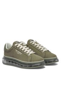 Karl Lagerfeld - KARL LAGERFELD Sneakersy KL52617 Khaki. Kolor: brązowy. Materiał: skóra, nubuk #3