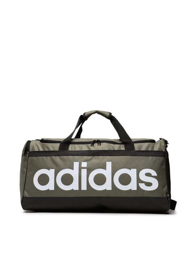 Adidas - adidas Torba Linear Duffel M HR5350 Zielony. Kolor: zielony