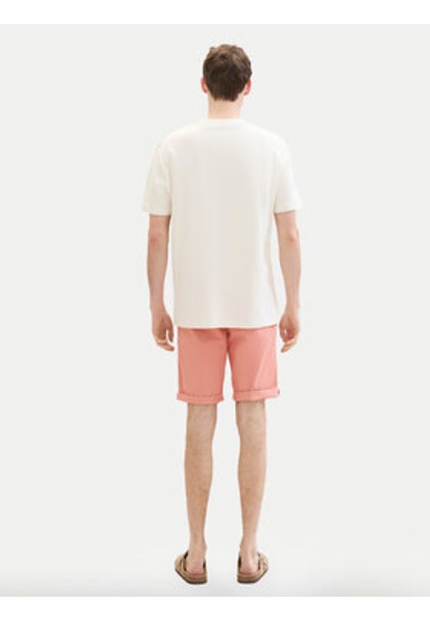 Tom Tailor Szorty materiałowe 1040227 Różowy Slim Fit. Kolor: różowy. Materiał: bawełna