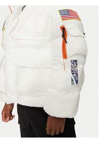 Alpha Industries Kurtka puchowa 148136 Biały Loose Fit. Kolor: biały. Materiał: syntetyk #5