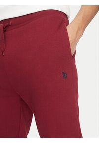 U.S. Polo Assn. Spodnie dresowe MUP0686 Czerwony Regular Fit. Kolor: czerwony. Materiał: bawełna