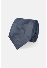 Lancerto - Krawat Granatowy Wzór. Kolor: niebieski. Materiał: poliester #1