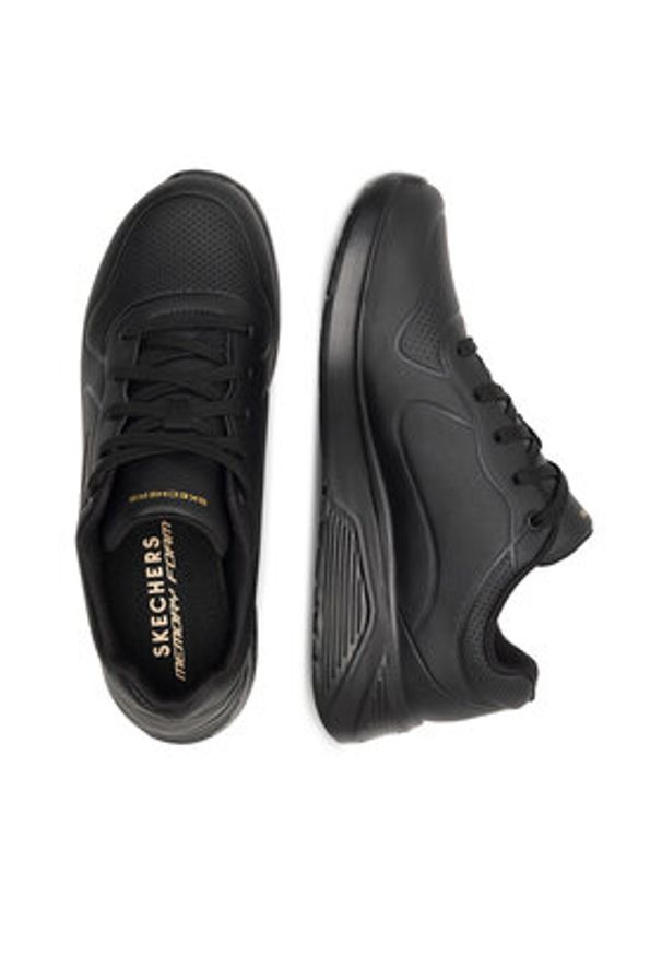 skechers - Skechers Sneakersy UNO LITE 8750063 BBK Czarny. Kolor: czarny. Materiał: materiał, syntetyk