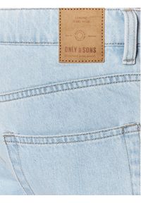 Only & Sons Szorty jeansowe Avi 22023330 Błękitny Regular Fit. Kolor: niebieski. Materiał: bawełna #4