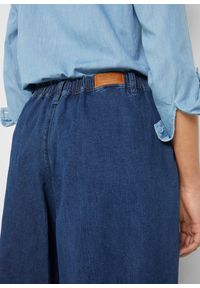 bonprix - Spódnico-spodnie dżinsowe, wide leg. Kolor: niebieski #2