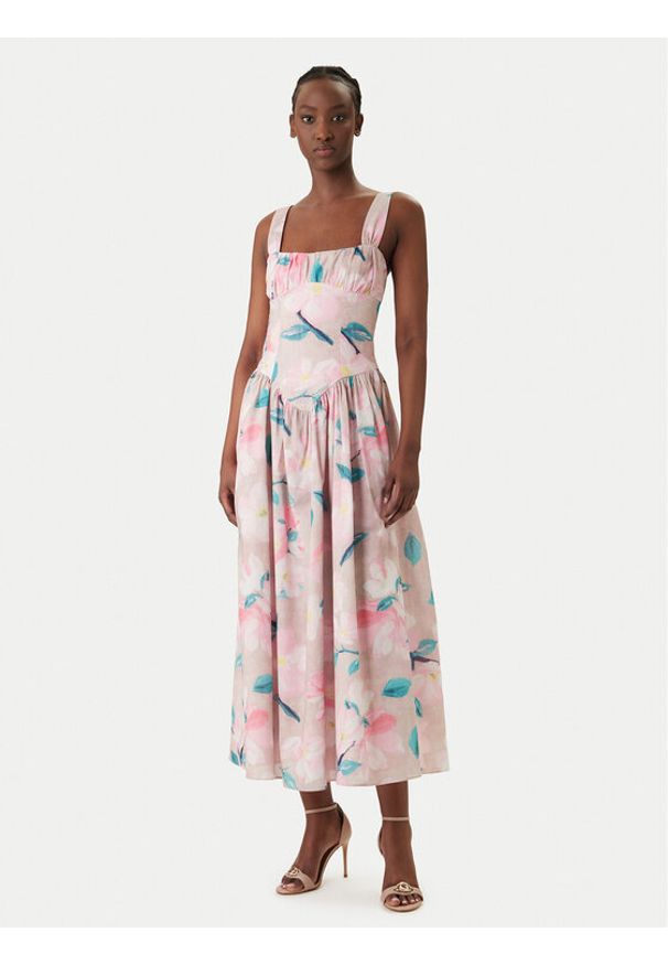 BARDOT - Bardot Sukienka koktajlowa Cartia 60403DB Różowy Regular Fit. Kolor: różowy. Materiał: syntetyk. Styl: wizytowy