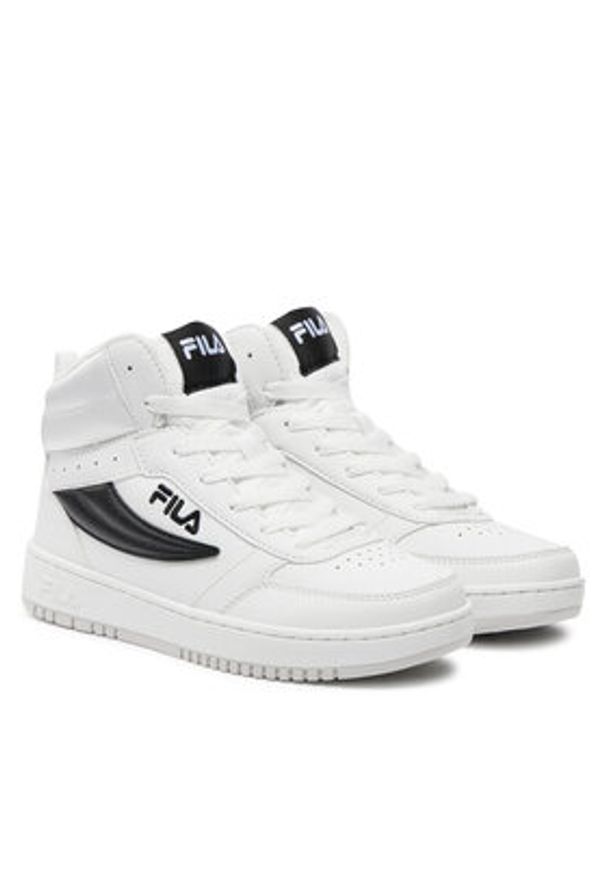 Fila Sneakersy Fila Rega Nf Mid Teens FFT0124.13036 Biały. Kolor: biały. Materiał: skóra