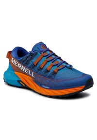 Buty Merrell Agility Peak 4 J135111 Tahoe. Kolor: niebieski. Materiał: materiał #1
