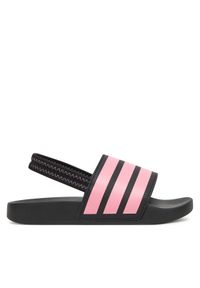 Adidas - adidas Sandały adilette Estrap JR5330 Czarny. Kolor: czarny #1