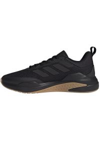 Adidas - Buty do biegania adidas Trainer V M GX0728 czarne. Zapięcie: sznurówki. Kolor: czarny. Materiał: guma, syntetyk