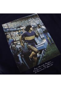 COPA FOOTBALL - Bluza dla dorosłych Maradona x COPA Bombonera - Czarny. Kolor: niebieski