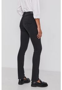 Pepe Jeans Jeansy GRACE damskie high waist. Stan: podwyższony. Kolor: czarny #3