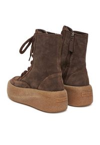 Vic Matié Trzewiki 1H4104D F04H010351 Brązowy. Kolor: brązowy. Materiał: zamsz, skóra #4