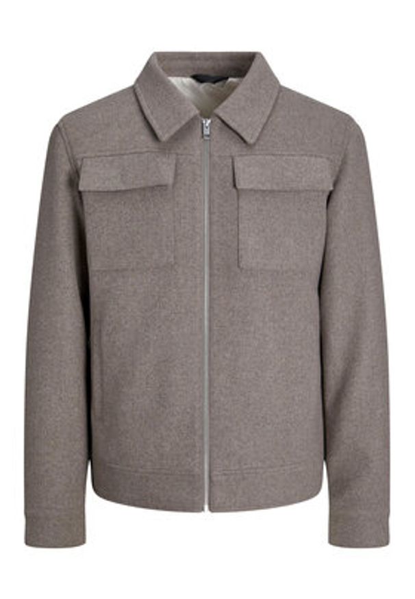 Jack & Jones - Jack&Jones Kurtka przejściowa Morrison 12239005 Szary Regular Fit. Kolor: szary. Materiał: syntetyk