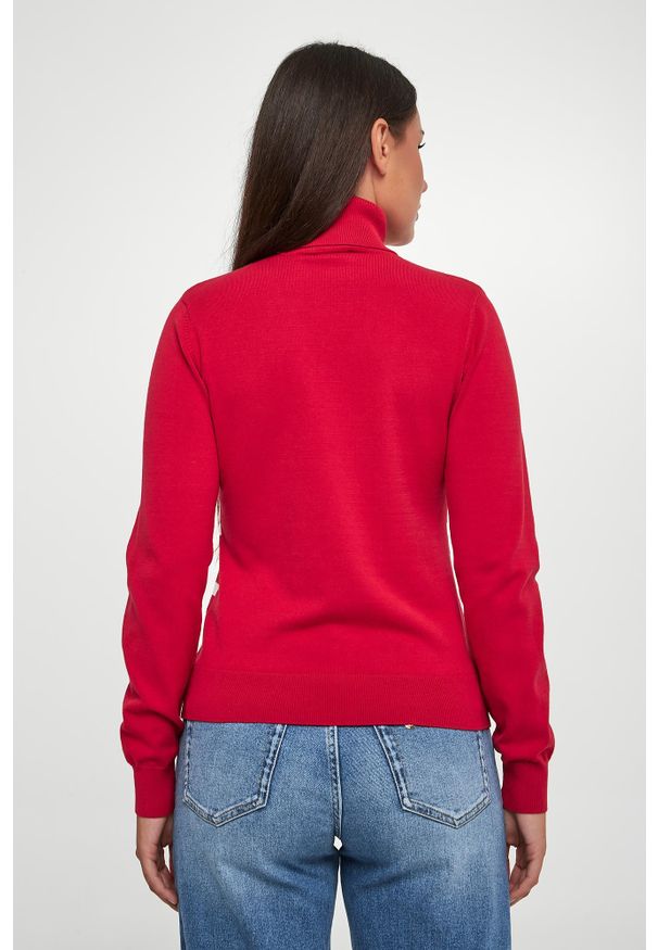 Liu Jo - Golf damski w paski LIU JO. Typ kołnierza: golf. Wzór: paski