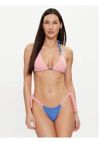 TOMMY HILFIGER - Tommy Hilfiger Góra od bikini UW0UW05099 Różowy. Kolor: różowy. Materiał: syntetyk