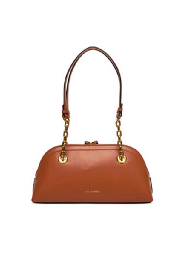 Karl Lagerfeld - KARL LAGERFELD Torebka B2W30039 Brązowy. Kolor: brązowy. Materiał: skórzane