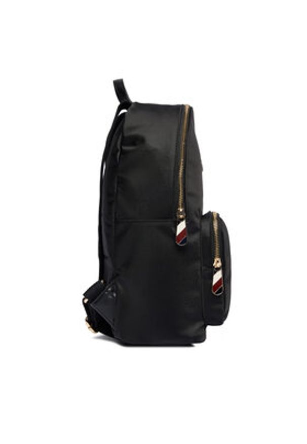 TOMMY HILFIGER - Tommy Hilfiger Plecak Poppy AW0AW15641 Czarny. Kolor: czarny. Materiał: poliamid, nylon