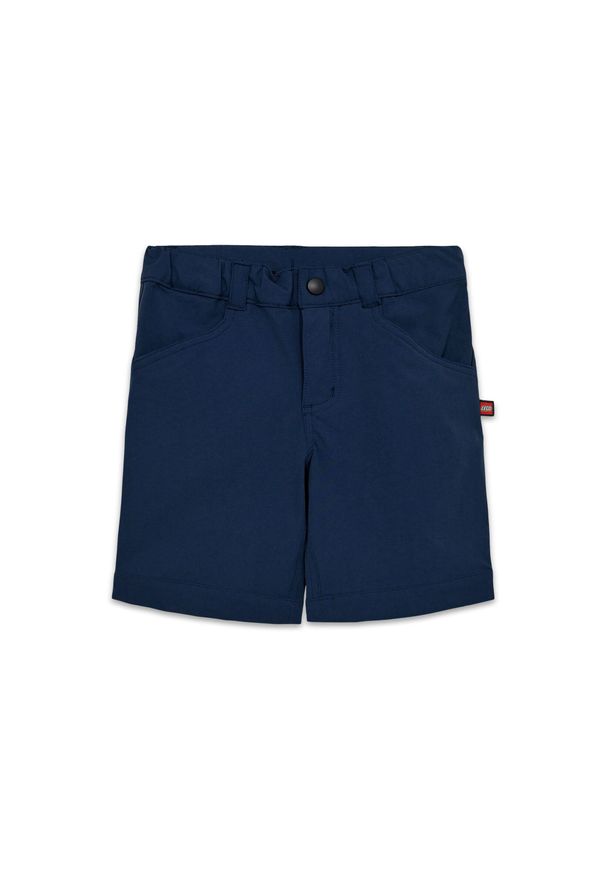 Szorty Dziecięce Techniczne Elastyczne LEGO Philo 201 Granatowe. Kolor: niebieski. Sezon: lato. Sport: turystyka piesza