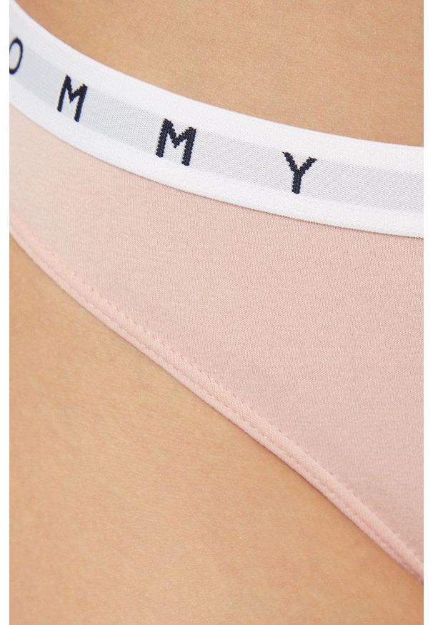 TOMMY HILFIGER - Tommy Hilfiger stringi. Materiał: bawełna, materiał