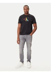 Calvin Klein Jeans T-Shirt Pride Graphic LV04RC800G Czarny Regular Fit. Kolor: czarny. Materiał: bawełna #2