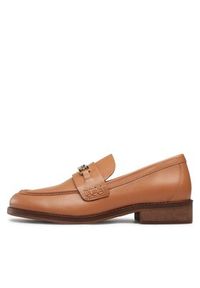 Gino Rossi - GINO ROSSI Loafersy WILMA-107783 Brązowy. Kolor: brązowy. Materiał: skóra #6