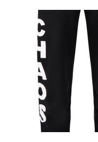 CHAOS BY MARTA BOLIGLOVA - Spodnie dresowe z logo Chaos. Kolor: czarny. Materiał: dresówka