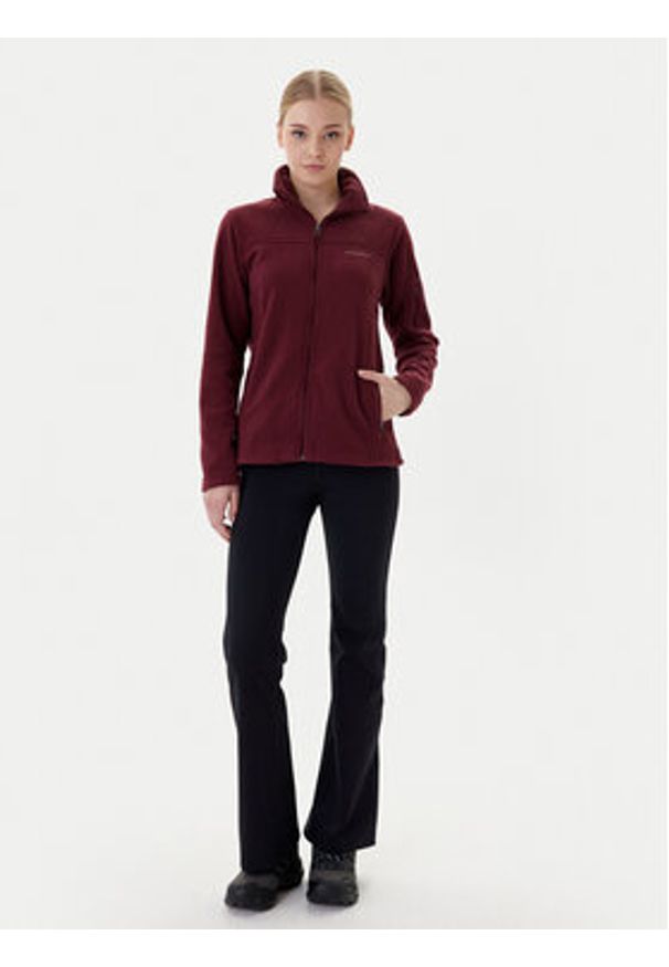 columbia - Columbia Polar Fast Trek™ II 1465351 Bordowy Regular Fit. Kolor: czerwony. Materiał: syntetyk