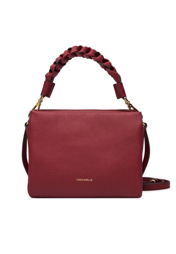 Coccinelle Torebka M50 Boheme Grana Double E1 M50 58 01 01 Bordowy. Kolor: czerwony. Materiał: skórzane