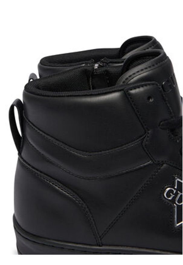 Guess Sneakersy 179318 Czarny. Kolor: czarny. Materiał: skóra