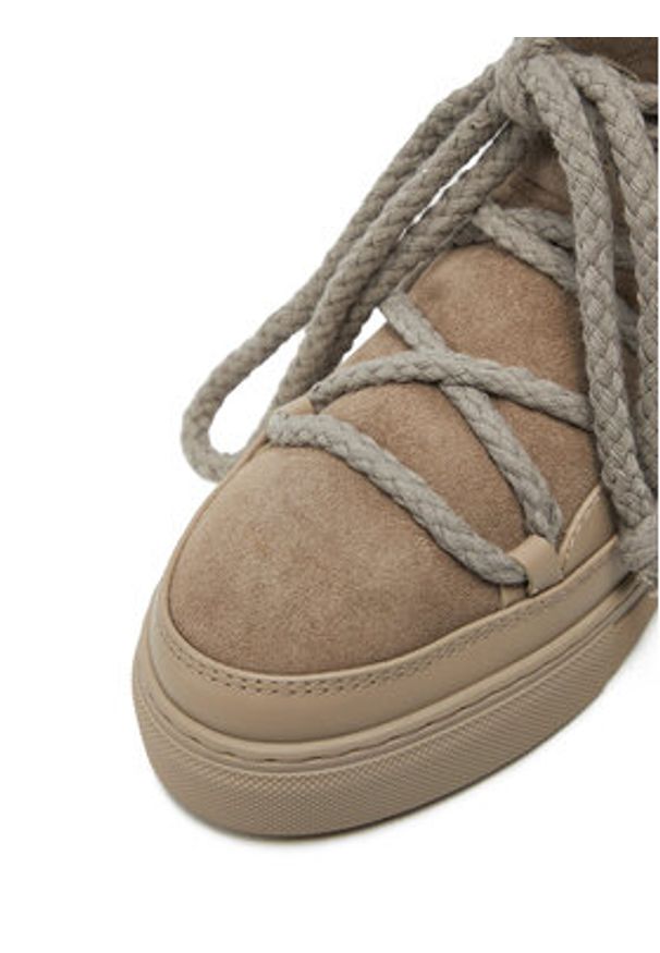 Inuikii Śniegowce Classic 75202-005 Beżowy. Kolor: szary. Materiał: zamsz, skóra