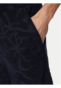 BOSS Szorty sportowe Se_Flower 50566816 Granatowy Regular Fit. Kolor: niebieski. Materiał: bawełna. Styl: sportowy #4