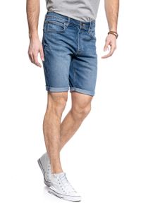 Lee - LEE 5 POCKET SHORT MĘSKIE SPODNIE JEANSOWE KRÓTKIE JEANS MAUI MID L73EMGTP. Okazja: do pracy, na imprezę, na randkę. Materiał: jeans. Długość: krótkie. Sezon: lato. Styl: klasyczny #5