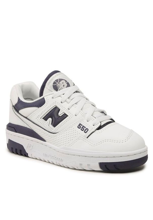 New Balance Sneakersy BBW550BA Biały. Kolor: biały. Materiał: skóra