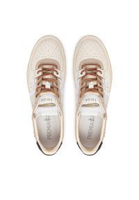 Premiata Sneakersy Bskt Clay Var 8163 Kremowy. Kolor: kremowy. Materiał: skóra #6
