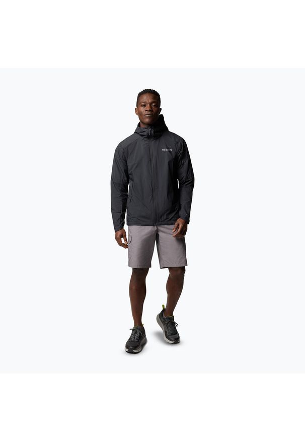 columbia - Kurtka przeciwwiatrowa męska Columbia Loop Trail II Windbreaker. Kolor: czarny