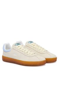 Lacoste Sneakersy Baseshot 51SFA0083 40F Kremowy. Kolor: kremowy. Materiał: skóra, zamsz #5