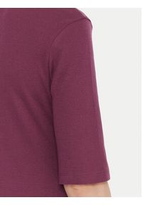 United Colors of Benetton - United Colors Of Benetton Bluzka 3GA2D400U Fioletowy Slim Fit. Kolor: fioletowy. Materiał: bawełna #4