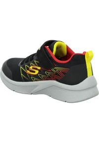 skechers - Buty do chodzenia chłopięce, Skechers Microspec Texlor. Zapięcie: rzepy. Kolor: czarny. Materiał: materiał, syntetyk, tkanina. Szerokość cholewki: normalna. Sport: turystyka piesza