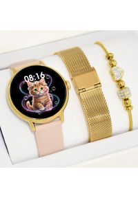 Smartwatch Gravity Zestaw dziecięcy Komunia SMARTWATCH Gravity GT33-1 z bransoletką PROF. Rodzaj zegarka: smartwatch #1