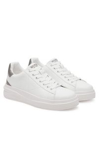 Guess Sneakersy FLJBIN LEA12 Biały. Kolor: biały. Materiał: skóra