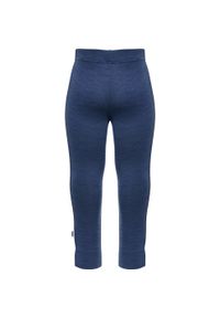 Dziecięce legginsy wełniane Hummel Mini. Kolor: niebieski. Materiał: wełna